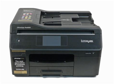 Обзор МФУ Lexmark OfficeEdge Pro5500