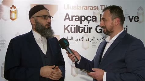 Ahmet Şahin 7 Uluslararası Arapça Kitap ve Kültür Günleri YouTube