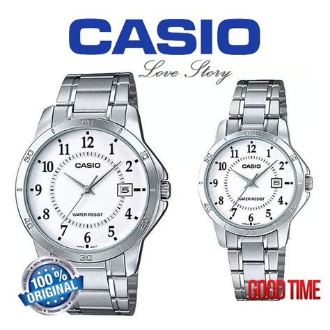 Casio Original Mtp V D B Ltp V D B Couple Watch Years