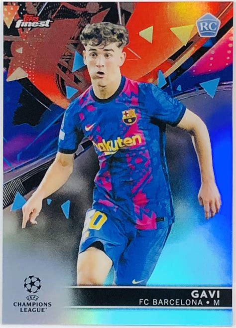 Yahoo オークション ガビ Gavi2021 22 Topps Finest UEFA Champi