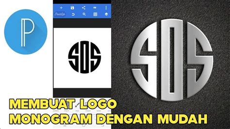 Cara Membuat Logo Monogram 3 Huruf Di Pixellab Alfin Project