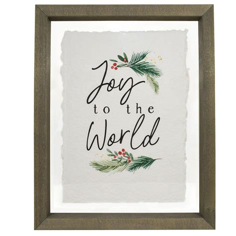 Joy To The World Wall Hanging