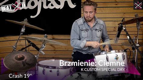 Radek Owczarz Testuje Crash Zildjian K Custom Special Dry 19 YouTube