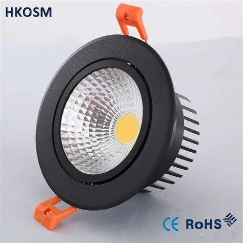 Downlight Led COB Dimmable 6W 9W 12W LED COB Panel Light AC85 265V