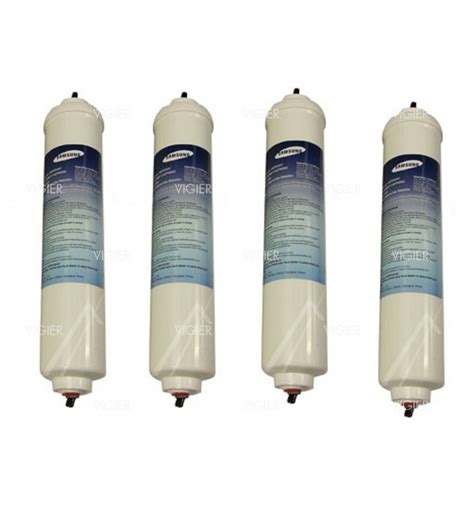 LOT DE 4 FILTRES A EAU FRIGO AMERICAIN SAMSUNG HAFEX Da29 10105j