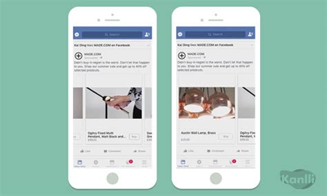 Facebook Dynamic Ads Overlays Y Vídeo Pensados Para Retailers Kanlli