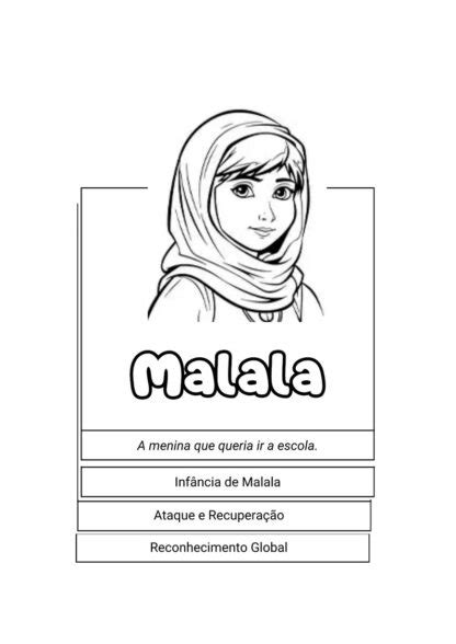 Sequencia Didática Malala a menina que queria ir a escola Educa Market