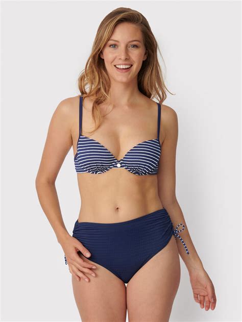 Triumph D Od Bikini Nautical Granatowy Modivo Pl