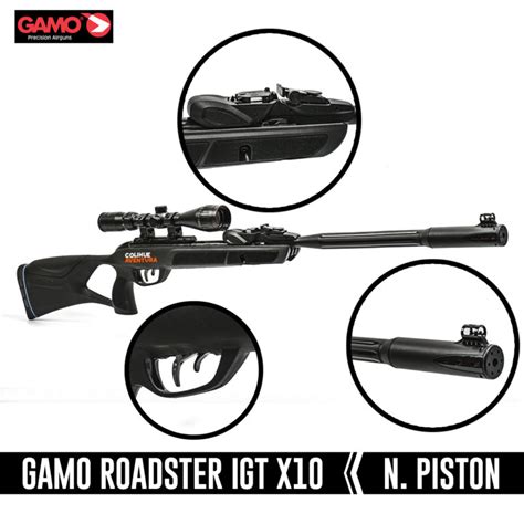 Rifle Nitro Piston Gamo Roadster X Con Cargador Colihue Aventura