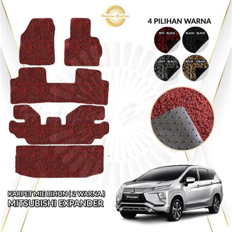 Jual Karpet Mobil Premium Mitsubishi Xpander Mie Bihun 2 Warna Di