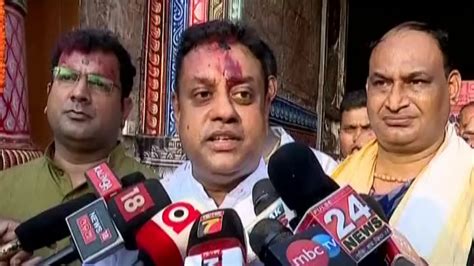 I Have Done Seva For Last Years Says Sambit Patra Bjp S Puri Ls