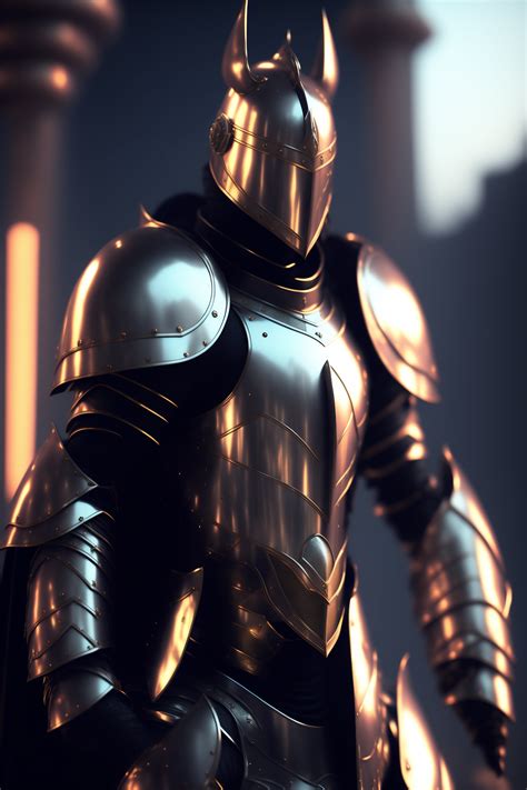 Lexica A Medieval Knight In Futuristic Armor Unreal Engine Ray