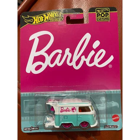 全新現貨 風火輪 Hot wheels KOOL KOMBI 芭比 大眾 福斯 VW 金標 膠胎 流行文化 蝦皮購物