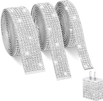 Amazon Rolls Self Adhesive Rhinestone Strips Self Adhesive