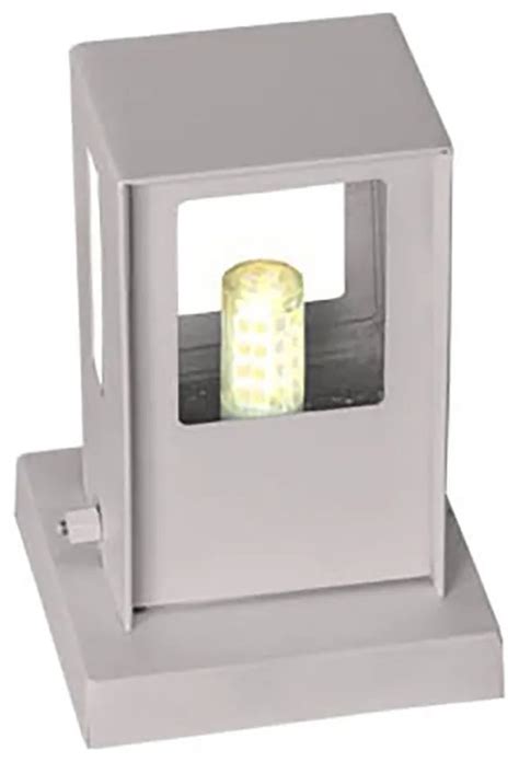 Luminária Balizador de Chão Galati Nude FE 53783 BIANO