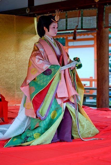 Japanese Ancient 12 Layers Kimono Juni Hitoe Japanese Outfits Japan