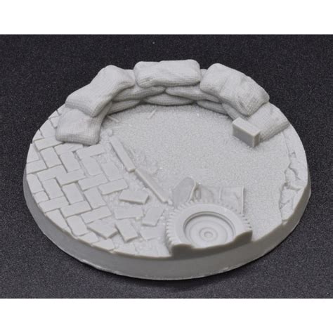 Gamers Grass Resin Bases Urban Warfare Round 60mm 2