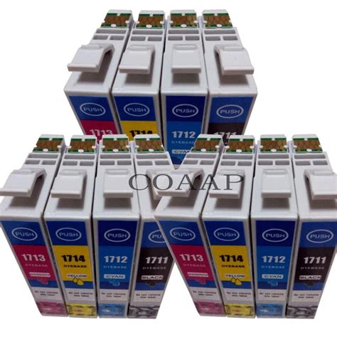 12pk Compatible EPSON T1715 Ink Cartridge For Expression Home XP 33 XP