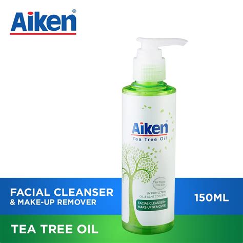 Aiken Tea Tree Oil Facial Skincare Cleanser Toner Moisturizer Pimple