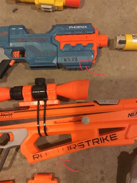 Used Nerf Gun Lot Acustrike Raptorstrike Stampede And Phoenix Used But Good Ebay