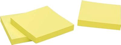 Amazon Avery Sticky Notes See Through X Inches Yellow