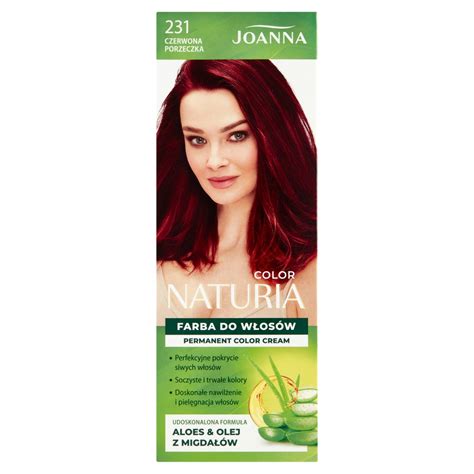 Joanna Naturia Color Farba Do W Os W Czerwona Porzeczka Bodyland Pl