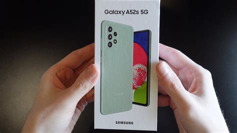 Samsung Galaxy A52s 5g Unboxing [asmr] Youtube