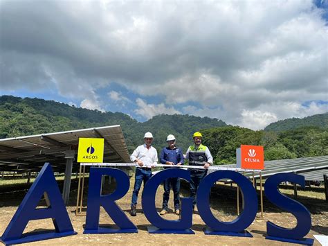 Cementos Argos Inaugura En Choloma Su Segunda Granja De Energ A Solar