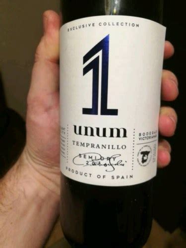 Bodegas Victorianas Exclusive Collection Unum Tempranillo Semi Dry