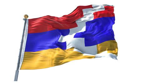 Nagorno Karabakh Republic Flag PNG 12375683 PNG