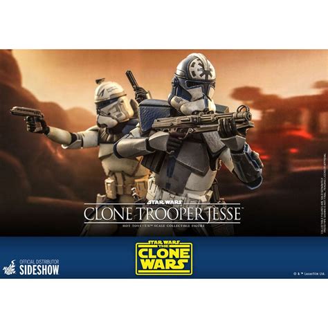 Hot Toys Star Wars Clone Trooper Jesse The Clone Wars 1 6 Figurine