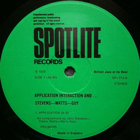 CVINYL.COM - Label Variations: Spotlite Records