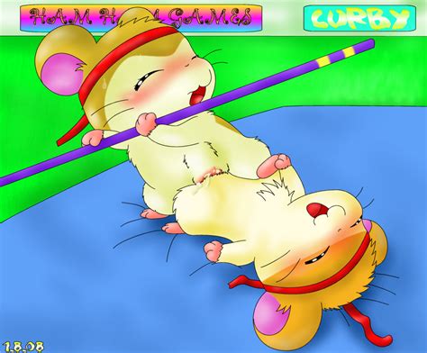 Rule 34 2008 2girls Blush Curby Hamster Hamtaro Hamtaro Series Multiple Girls Pashmina