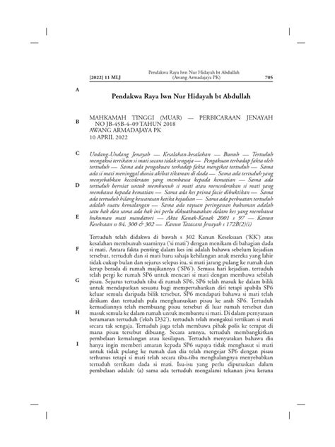 Pendakwa Raya Lwn Nur Hidayah Bt Abdullah Pdf