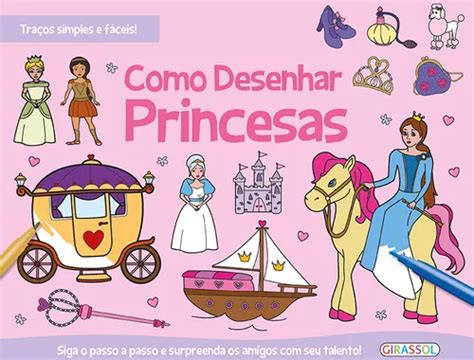 Livro Como Desenhar Princesas MercadoLivre