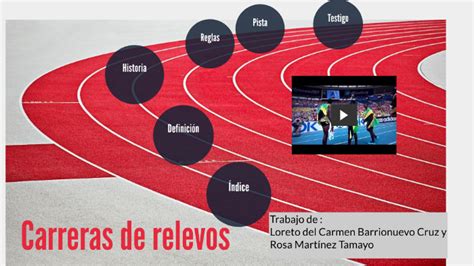 Carrera De Relevos By Rosa Martinez On Prezi