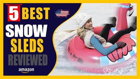 Top 5 Best Snow Sleds On Amazon 2023 Youtube