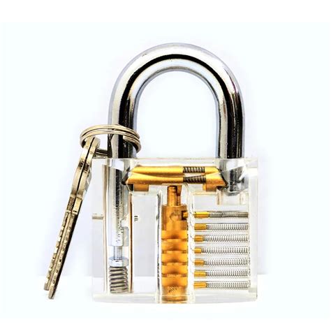 Padlock Lock Training Skill Pick View Padlock Cutaway Inside View Of