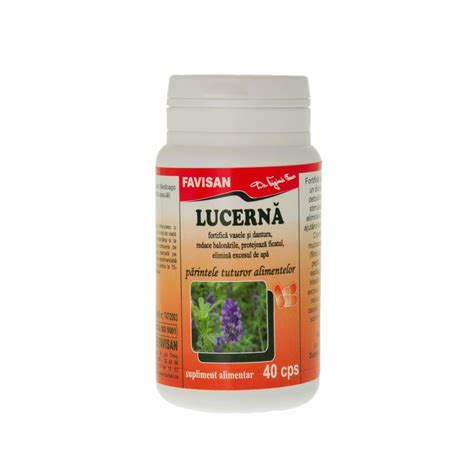 Lucerna 40 Capsule Favisan Bebe Tei