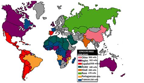 Mapa De Lenguas En El Mundo Hot Sex Picture