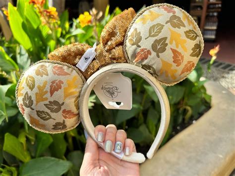 New Autumn Leaves Ear Headband At Walt Disney World Disney By Mark