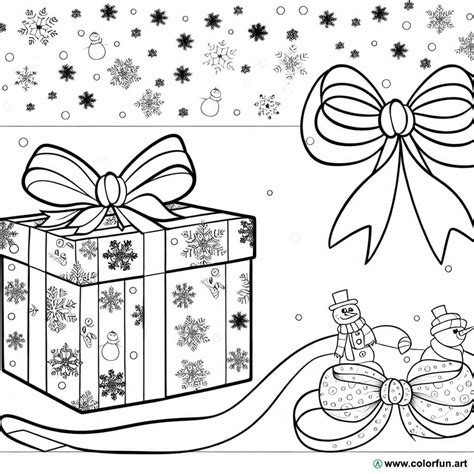 Coloriage Original De Cadeau De No L T L Charger Ou Imprimer