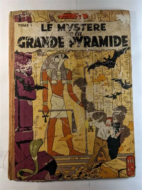 Bd Blake Et Mortimer Le Mystere De La Grande Pyramide Jacobs Eur