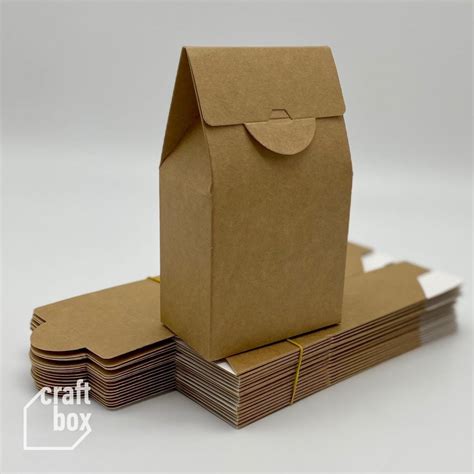 Крафт коробочка для чая/кофе, конфет, печенья – Craftbox – Крафтбокс ...