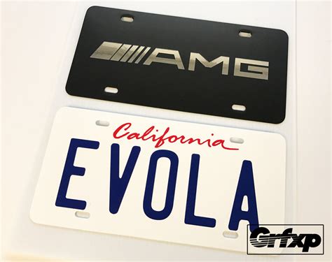 Create Your Own Custom License Plate – Grafixpressions