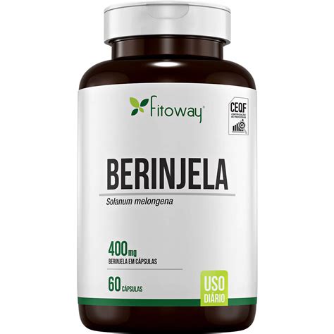 Berinjela Mg Caps Fitoway Clean Meu Mundo Fit