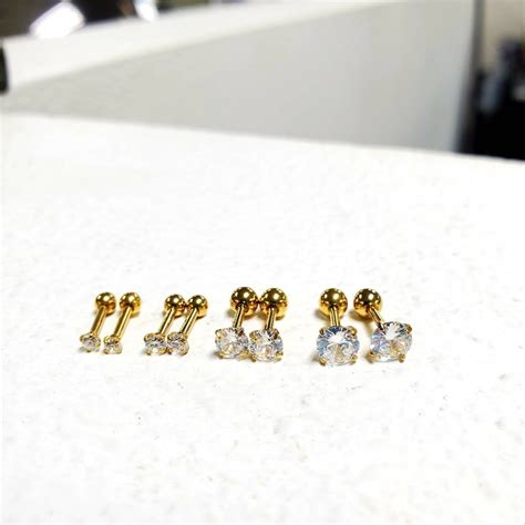 Screw Back Studs - Etsy