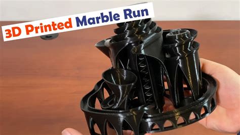 The Cyclone 3d Printed Marble Machine ★ Gadgetify Youtube