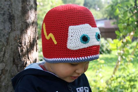 Crochet Lightning Mcqueeni Hat For Kids Free Pattern Lilleliis