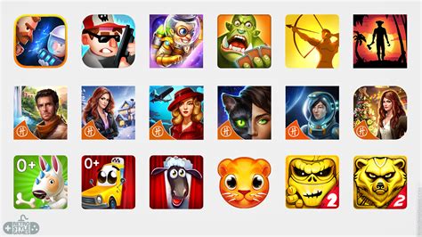 Game Icons For 2dand3d Games Mobile Icons Design